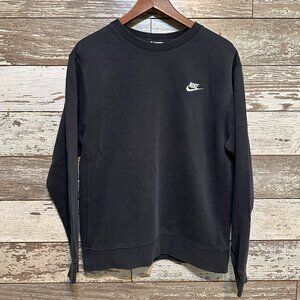 Nike Tech Fleece Black Men's Pullover Athletic Wear Crewneck Sweatshirt